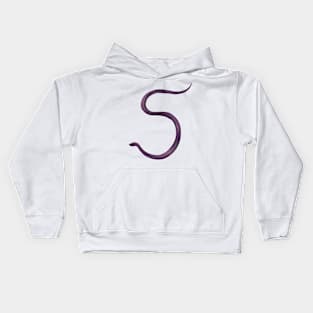 5 - Common purple-glossed snake Kids Hoodie